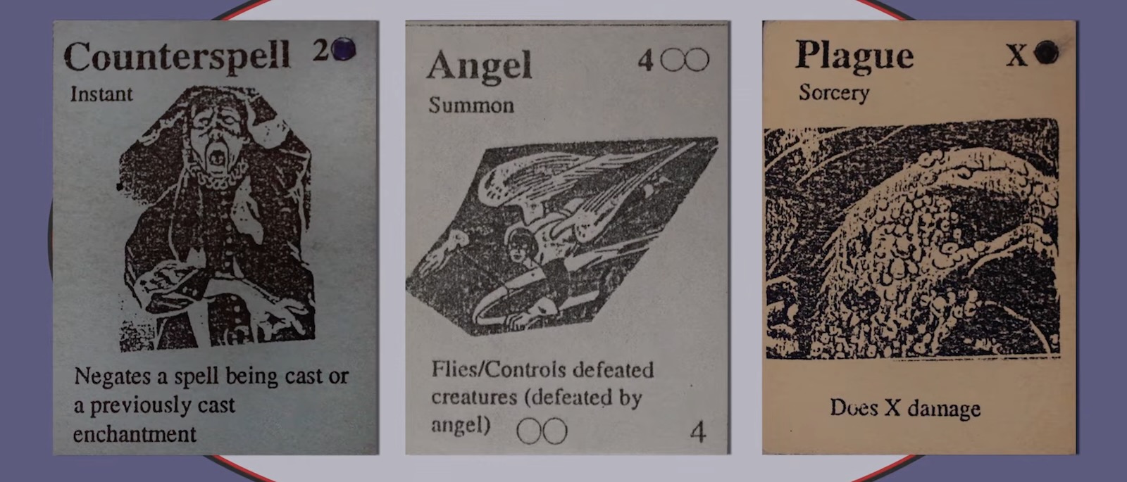 Beta Magic prototype cards