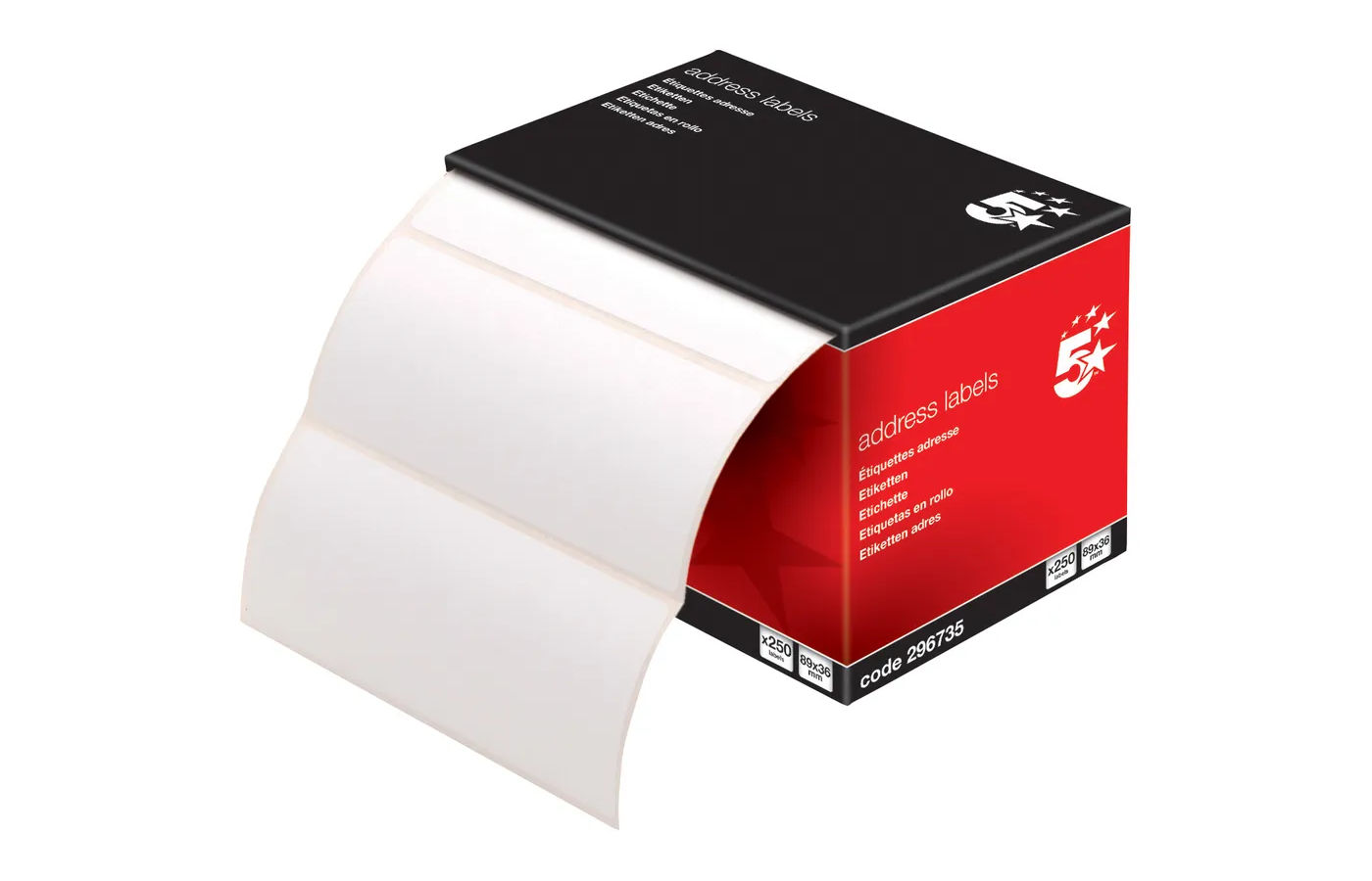 Sticky address labels