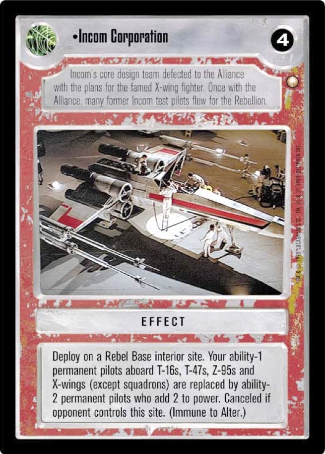 Star Wars CCG card